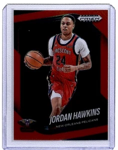 2024-25 Prizm Black Red Prizm Jordan Hawkins 045/299 New Orleans Pelicans #224 - Picture 1 of 2