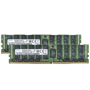 128GB 2X64GB 4DRX4 PC4-21300L DDR3-2666Mhz 288Pin Obciążenie Zmniejszone obciążenie pamięci ECC LRDIMM - Zdjęcie 1 z 6