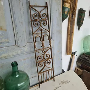 A4013 Fenstergitter ~ Balkongitter ~ Rankgitter ~ Jugendstil Zaun Element GITTER - Bild 1 von 10