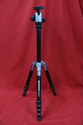 Manfrotto MKELES5GY-BH Element 65" Tripod - Gray/Black, Light Use #U4 - Image 1 of 4