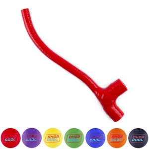 Red For Fiat Uno Turbo i.e. 1.4 Sleeve from thermostat to the pump for 7685216 - Bild 1 von 10