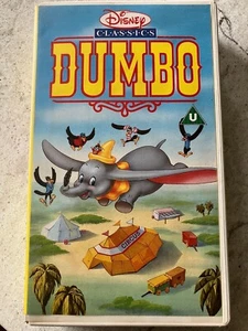 DUMBO Walt Disney Classic VHS Video - Rare Cover - Picture 1 of 5