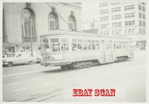 6H490 RP 1953 CLEVELAND INTERURBAN FERROVIARIO ÚLTIMO TIPO DE COCHE DE SUPERFICIE EN FUNCIONAMIENTO OH - Imagen 1 de 1