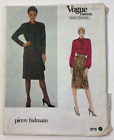 Vogue Pattern 2770 Pierre Balmain Vintage Jacket Skirt Blouse Size 14 UC FF