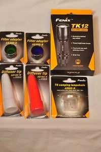 Fenix TK12 Flashlight With Accessories, 450 Lumens , New/old stock - Picture 1 of 6