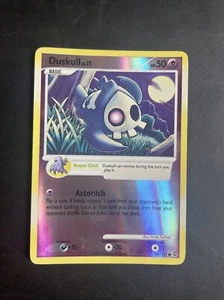 Pokemon Common Card : Duskull 86/132 (D&P Secret Wonders) Reverse Holo LP - Picture 1 of 9