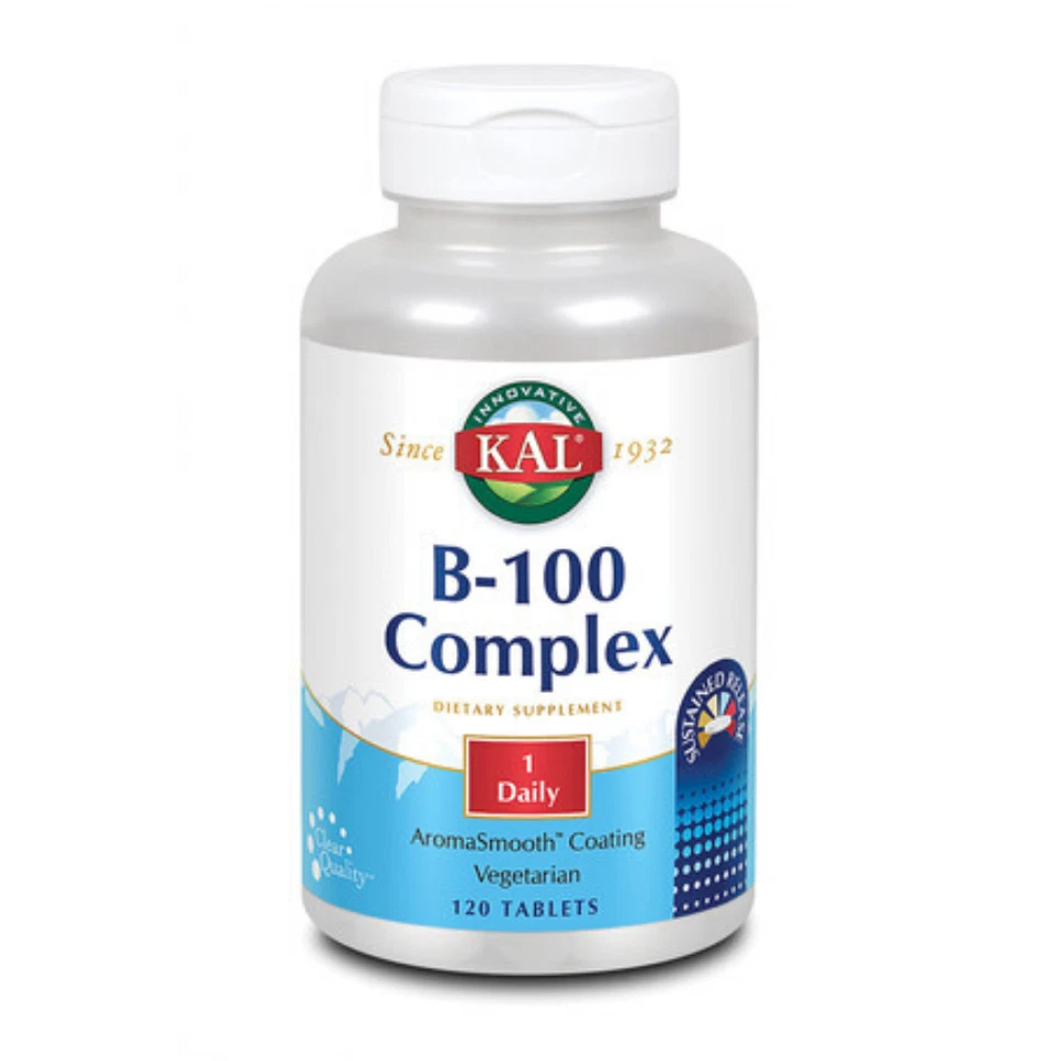 KAL B-100 Complex SR 100mg | 120ct - Image 1 of 1