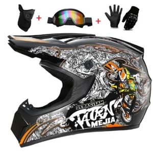 ATV Off-road Dirt Bike Sport Motorcycle Helmet Motocross Racing Helmet - Picture 1 of 71