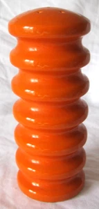 1960s Orange Ceramic Sugar Shaker Caster. Excellent - Picture 1 of 9