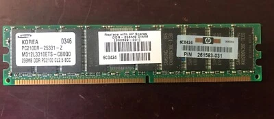 Samsung PC2100R-25331-Z 256 RAM - Image 1 of 2