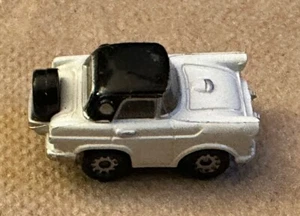 Galoob Micro Machines '56 weiß Ford Thunderbird Auto mit Stern Ersatzreifen SCHÖN!! - Bild 1 von 5