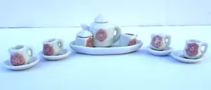 Pretty Port Ltd. Tea Set Mini Set W/ 4 Saucers - Picture 1 of 14