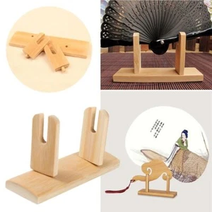 Folding Hand Fan Stand Home Decoration Display Holder Hand Fan Display Stand - Picture 1 of 8