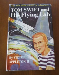 1954 TOM SWIFT HIST FLYING LAB APPLETON II HCDJ 1st EDITION GROSSET & DUNLAP - Picture 1 of 10