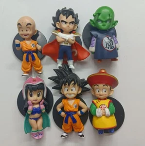 Lote de 6 FIGURAS PVC 4" Dragon Ball Z goku chi-chi gohan vegeta piccolo krilin - Imagen 1 de 12