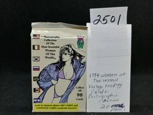 Paquetes de tarjetas coleccionables de Mujeres del Mundo 1994 - Imagen 1 de 2
