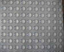 400 Pack Self-adhesive Clear Rubber Feet Tiny Bumpon Sound Dampening Door Bumper