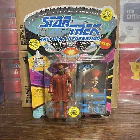 Playmates Star Trek The Next Generation Guinan Unpunched Cover