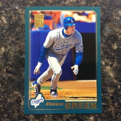 2001 Topps Baseball #20 Shawn Green Los Angeles Dodgers - Image 1 of 2