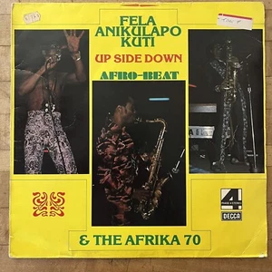 FELA KUTI & AFRICA 70 UP SIDE DOWN ORIGINAL FRENCH DECCA Press - Picture 1 of 4