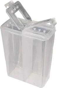 Mini 2-in-1 Salt & Pepper Shaker – Dual Sided Lid – Pocket Travel Size – Camping - Picture 1 of 1