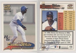 1999 Pacific Paramount Holo-Gold /199 Devon White #122