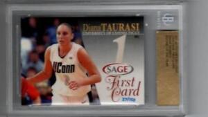 2004 SAGE First Card Beckett Exclusive #DT Diana Taurasi RC Rookie 37/150 UCONN