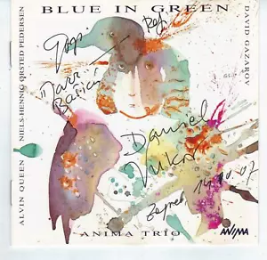 ANIMA TRIO blau in grün DEUTSCH Anima Records DV-CD003 CD PEDERSEN GAZAROV - Bild 1 von 3