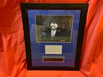 IMPRESIÓN ENMARCADA FIRMADA AUTOGRAFIADA DE KIRK GIBSON 16X20 1988 SERIE MUNDIAL WALK-OFF Foto 1 de 2