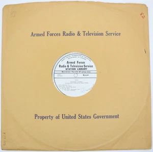 1963 AFRTS Rosemary Clooney Love Gene Rains Tropics Armed Forces Transcription - Picture 1 of 11