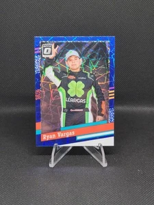 2024 Panini Donruss NASCAR - Retro 1991 Ryan Vargas #116 Optic Blue Velocity... - Picture 1 of 2