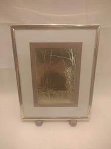 Vintage 1980's manifestations optical illusionary art Forest Trees And Water - Picture 1 of 6