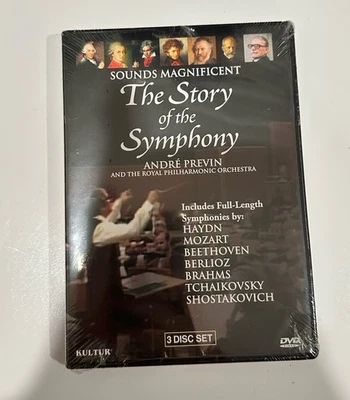 Sounds Magnificent Story of the Symphony Andre Previn DVD 3 Disc Set Kultur(New) - Image 1 of 3