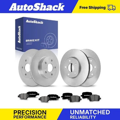 Front Rear Brake Rotors Ceramic Pads for Chevy Malibu 2006-2007 Pontiac G6 - Image 1 of 4