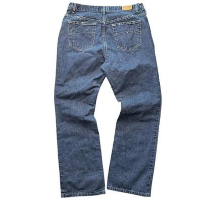 Tommy Hilfiger Baggy Y2K Women's 14 Denim Jeans 34x33 - Image 1 of 4