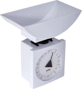 K711 Bilancia Da Cucina Meccanica, 1 Kg, White, Plastica - Foto 1 di 12