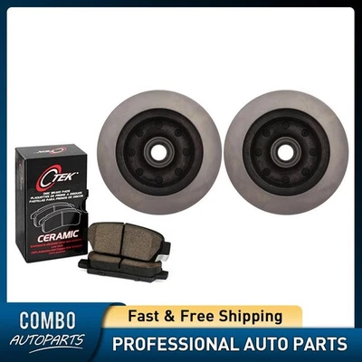 Front Disc Brake Pad Set Disc Brake Rotor fits 1997-1999 Ford F-250 Foto 1 de 4