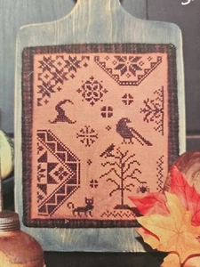 Sugar Maple Designs QUAKER HALLOWEEN DITTY Counted Cross Stitch Pattern 2023 - Picture 1 of 3