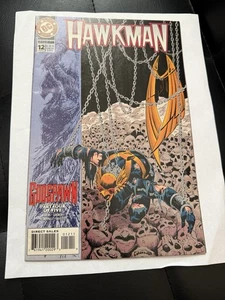 HAWKMAN COMIC BOOK Hawkman (Vol. 3) #12 Dc Comics VINTAGE A33 AUGUST 1994 - Picture 1 of 2