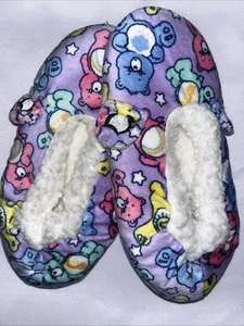 Care Bears Fuzzy Women’s Slipper Socks Size Small 5 1/2 -7 1/2 NWOT - Picture 1 of 2