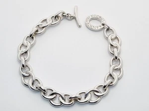 Links of London Signature bracelet charm sterling silver solid heavy - Picture 1 of 11