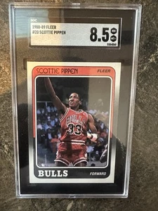 1988-89 Fleer #20 Scottie Pippen RC SGC 8.5 - Bild 1 von 2