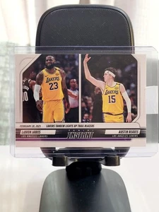 2024-25 Panini Instant NBA #364 LeBron James Austin Reaves Lakers (PR /131) - Picture 1 of 2
