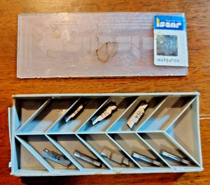 LOTTO 8 PEZZI INSERTI SCANALATURA IN CARBURO ISCAR HGPL 3002Y IC354 - Foto 1 di 3