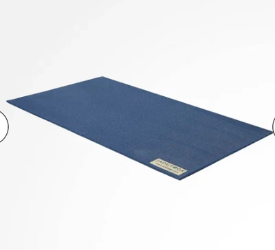 MINI ESTERILLA DE YOGA JADEYOGA FUSIÓN - GOMA ECOLÓGICA Y NATURAL - AZUL MEDIANOCHE Foto 1 de 4