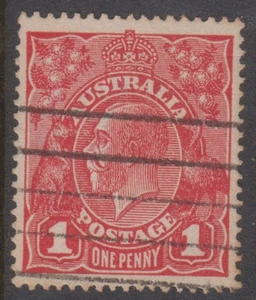 KGV 1 D RED  DIE 11   FINE  USED. - Bild 1 von 1