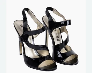 Versace x HM Tacones 36 Icónicas Sandalias de Tacón Charol - Imagen 1 de 9