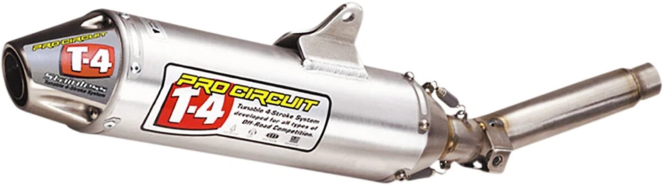 PRO CIRCUIT T-4 Slip-On Titanium Muffler Exhaust 2000-2003 KTM 4-Stroke 4T00400 - Image 1 of 1