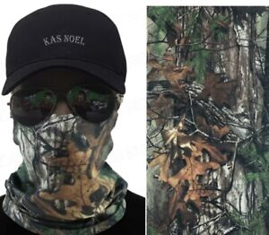 New 2 Pack Break Up CAMO Face Mask Neck Gaiter Deer, Turkey, Buck, Hunting