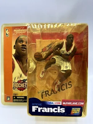 Figura de acción McFarlane Steve Francis-NBA Serie 2 Houston Rockets 2002 Foto 1 de 3